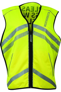 Weatherbeeta Reflective Childrens Waistcoat Hi Vis Yellow 1005269